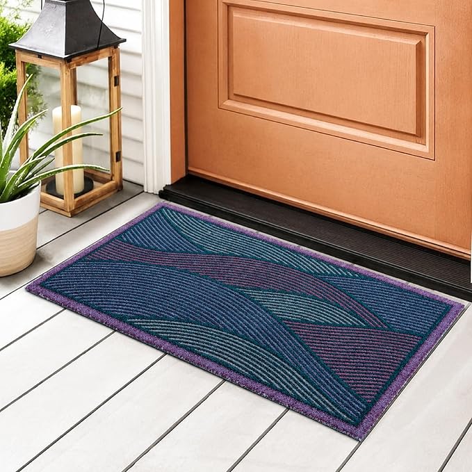 The Entry Printed Polyester Floor Mat