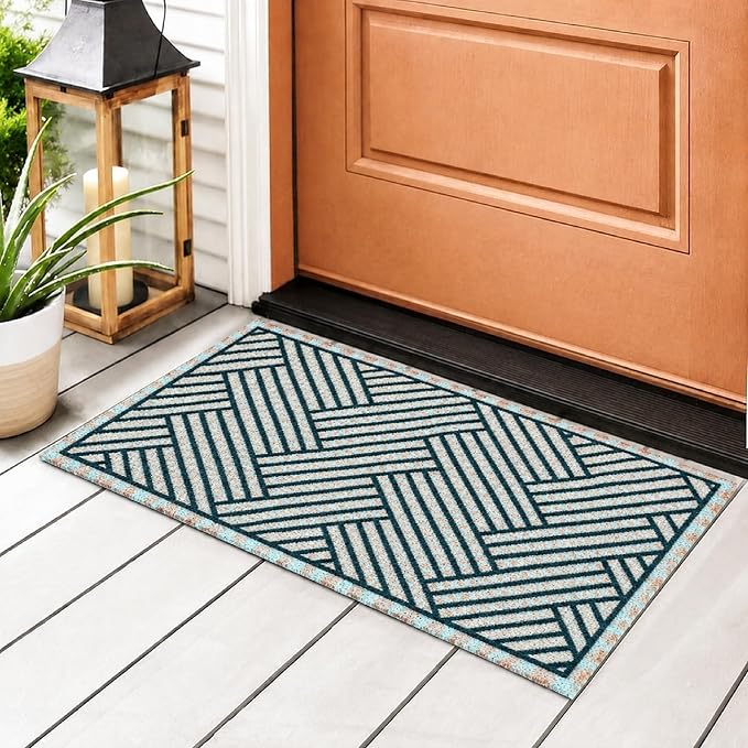 The Entry Printed Polyester Floor Mat